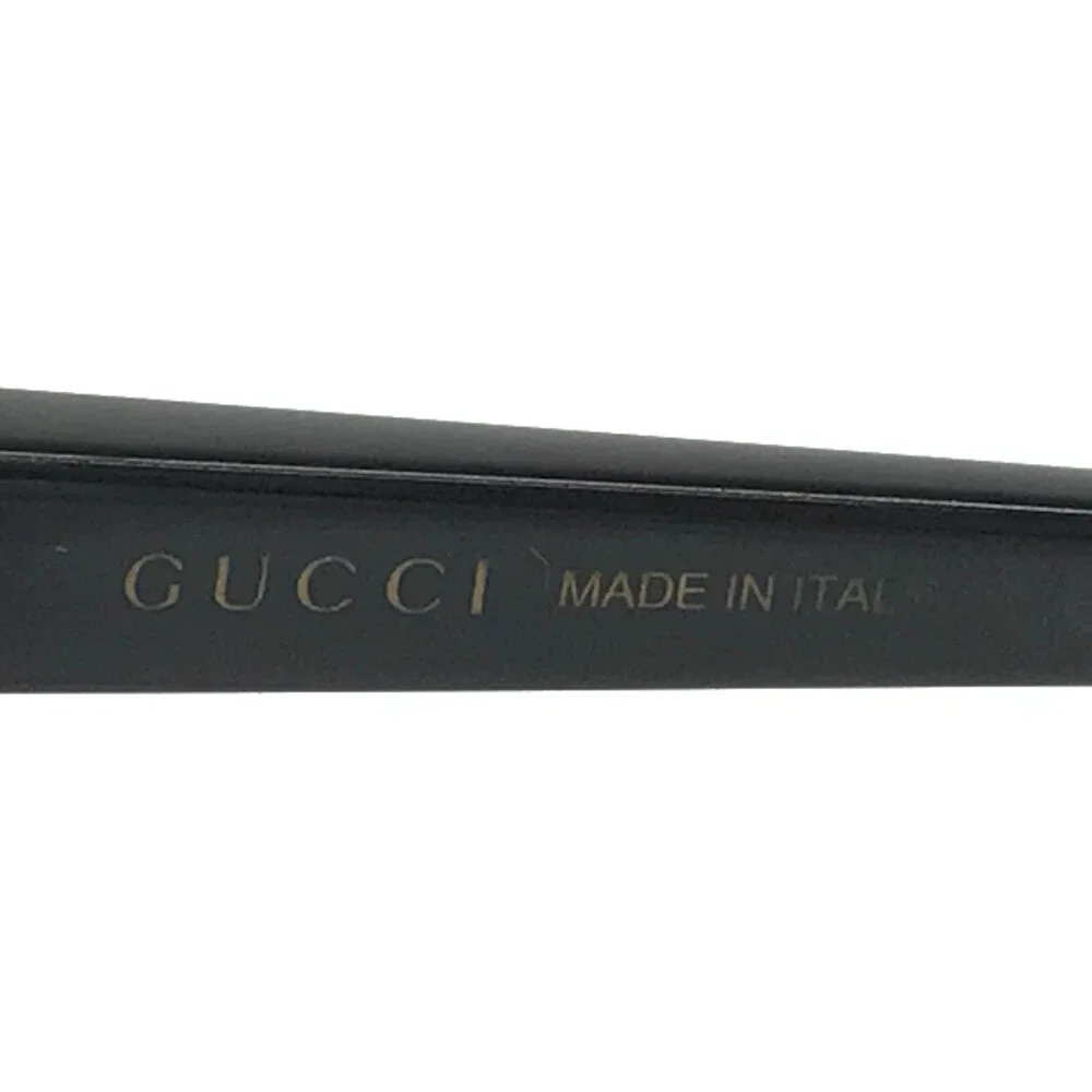 Gucci Sunglasses GG0369S 001 Shiny Black Round Frames with Gray Gradient Lenses